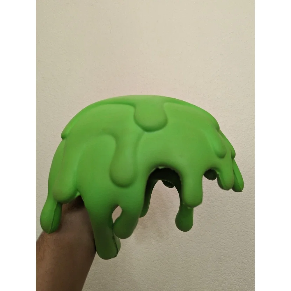 3D Nickelodeon Slime Hat Helmet Slimehead Foam Green 2022 Christmas‎ NFL LA Rams